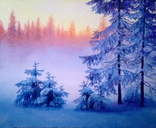 Зимний лес 